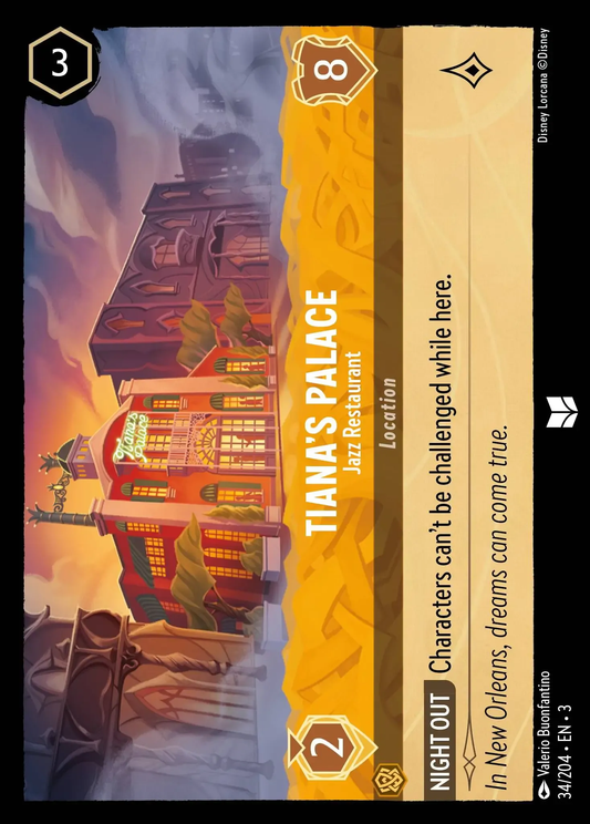 Tiana's Palace - Jazz Restaurant [INK - #034]