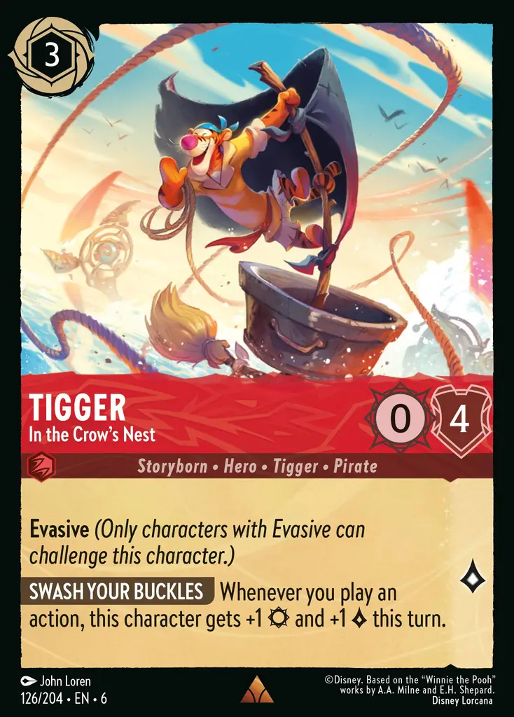 Tigger - In the Crow's Nest [AZS - #126]