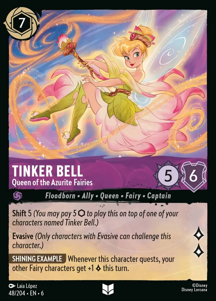 Tinker Bell - Queen of the Azurite Fairies [AZS - #048]