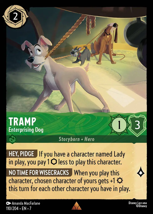 Tramp - Enterprising Dog [ARI - #110]