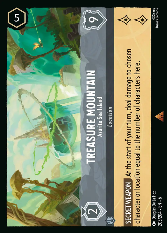 Treasure Mountain - Azurite Sea Island [AZS - #203]