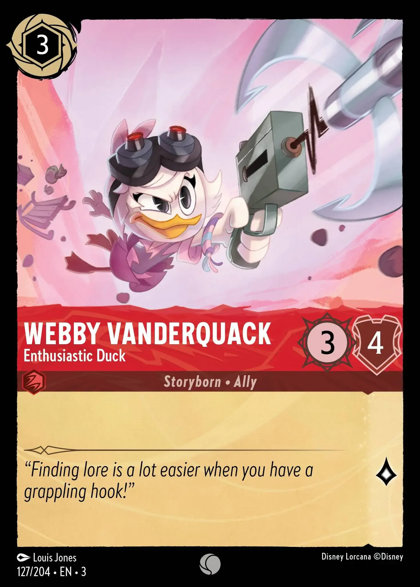 Webby Vanderquack - Enthusiastic Duck [INK - #127]