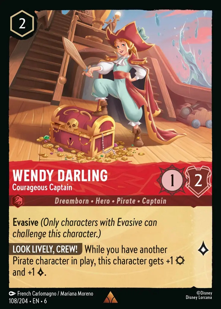 Wendy Darling - Courageous Captain [AZS - #108]